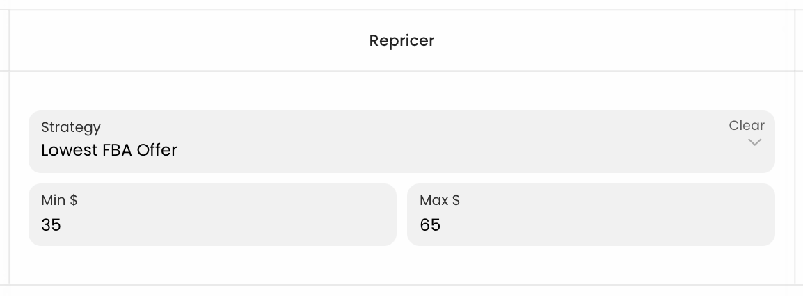 Smart repricer